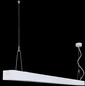 Preview: e2 LED Lichtkanal, Lichtband Linearo L 50W CCT warm-/neutral-/tageslichtweiss 3000K/4000K/6000K Weiß Aluminium 150cm