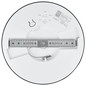 Preview: e2 LED Anbaupanel, Deckenleuchte Space R220 18W CCT warm-/neutral-/tageslichtweiss 3000K/4000K/6500K Schwarz Ø22,5cm