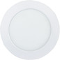 Preview: e2 LED Einbaupanel, Deckeneinbauleuchte Style R 170 12W CCT warm-/neutral-/tageslichtweiss 3000K/4000K/6000K Weiß Ø17cm