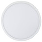 Preview: e2 LED Anbaupanel, Deckenleuchte Twice R420 24W CCT warm-/tageslichtweiss 3000-6000K dimmbar RGB IP54 Weiß Ø42cm