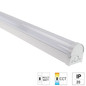 Preview: e2 LED Lichtleiste, Unterbauleuchte Fold M 36W CCT warm-/neutral-/tageslichtweiss 3000K/4000K/6500K Weiß Stahl 120cm