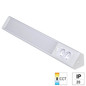 Preview: e2 LED Lichtleiste, Unterbauleuchte Corner S 12W CCT warm-/neutral-/tageslichtweiss 3000K/4000K/6500K Weiß Aluminium 59cm