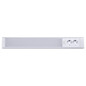 Preview: e2 LED Lichtleiste, Unterbauleuchte Corner S 12W CCT warm-/neutral-/tageslichtweiss 3000K/4000K/6500K Weiß Aluminium 59cm
