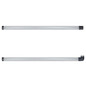 Preview: e2 LED Lichtleiste, Unterbauleuchte Link XS 5,2W neutralweiss 4000K Aluminium 47x2,5cm