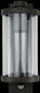 Preview: e2 Außenwandleuchte Mira E27 Bewegungsmelder IP44 Anthrazit Aluminium 29x16cm