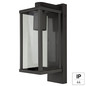 Preview: e2 Außenwandleuchte Tara E27 IP44 Anthrazit Aluminium 29x16cm