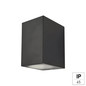 Preview: e2 Außenwandleuchte Aster down GU10 IP65 Anthrazit Aluminium 10x8cm