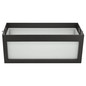 Preview: e2 Außenwandleuchte Drago up&down E27 IP44 Anthrazit Aluminium 25x11cm
