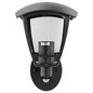 Preview: e2 Außenwandleuchte Navi E27 Bewegungsmelder IP44 Anthrazit Aluminium 26x20,5cm