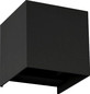 Preview: e2 LED Außenwandleuchte Qube up&down 7W CCT warm-/neutral-/tageslichtweiss 3000K/4000K/6000K IP65 Anthrazit Aluminium 10x10cm