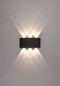 Preview: e2 LED Außenwandleuchte Petra up&down 7W CCT warm-/neutralweiss 3000K/4000K/5000K IP54 Anthrazit Aluminium 17x8cm