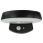 Preview: e2 LED Solar-Außenwandleuchte Solaris-1 2W neutralweiss 4000K Bewegungsmelder IP54 Schwarz 17,5x14,5cm