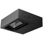 Preview: e2 LED Außenwandleuchte Minor 7W neutralweiss 4000K IP65 Anthrazit Aluminium 12x11cm