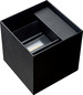 Preview: e2 LED Außenwandleuchte Kappa up&down 7W neutralweiss 4000K IP65 Anthrazit Aluminium 10x10cm