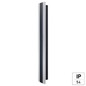 Preview: e2 LED Außenwandleuchte Irena 18W neutralweiss 4000K IP54 Anthrazit Edelstahl 100x9cm