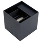 Preview: e2 LED Außenwandleuchte Big Qube up&down 20W CCT warm-/neutral-/tageslichtweiss 3000K/4000K/6000K IP65 Anthrazit Aluminium 12x12cm
