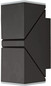 Preview: e2 LED Außenwandleuchte Lyra up&down 12W CCT warm-/neutral-/tageslichtweiss 3000K/4000K/6000K IP65 Anthrazit Aluminium 16x8cm