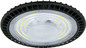 Preview: e2 LED Hallenleuchte, Hallenstrahler Slim 100W tageslichtweiss 6500K IP65 Schwarz Aluminium Ø23cm