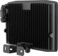 Preview: e2 LED Strahler, Fluter Pro 100W tageslichtweiss 6000K IP65 Schwarz Aluminium 24x18,5cm