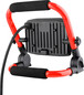 Preview: e2 LED Baustellenstrahler, Fluter 30W tageslichtweiss 6000K IP65 Rot Aluminium 21x20cm