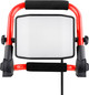 Preview: e2 LED Baustellenstrahler, Fluter 30W tageslichtweiss 6000K IP65 Rot Aluminium 21x20cm