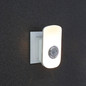 Preview: e2 LED Nachtlicht NL1 mit Taschenlampe 0,8W CCT warm-/tageslichtweiss 3000K/6500K Bewegungsmelder Akku Weiß 11x8cm
