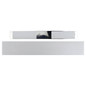 Preview: e2 LED Akku-Leuchte BL2 1,5W CCT warm-/neutral-/tageslichtweiss 3000K/4000K/6500K Bewegungsmelder Fernbedienung Akku Weiß Aluminium 37x4cm