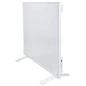 Preview: e2 Infrarotheizungen, Infrarot-Heizpaneel Complete Frame S 500W Thermostat Fernbedienung IP44 Weiß 70x60cm