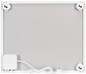 Preview: e2 Infrarotheizungen, Infrarot-Heizpaneel Complete Frame S 500W Thermostat Fernbedienung IP44 Weiß 70x60cm
