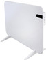 Preview: e2 Infrarotheizungen, Infrarot-Heizpaneel Alea S 350W Thermostat Fernbedienung IP44 Weiß 70x45cm