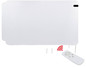 Preview: e2 Infrarotheizungen, Infrarot-Heizpaneel Alea L 650W Thermostat Fernbedienung IP44 Weiß 100x60cm