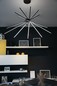 Preview: LUCE Design Shanghai LED Pendelleuchte 8fach Neutralweiss 50W schwarz