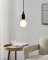 Preview: Eglo LED Lampe Smart E27 G80 dimmbar 7,5W 806lm RGB warmweiss 3000K Zigbee Opal 110354