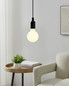 Preview: Eglo LED Lampe Smart E27 G95 dimmbar 7,5W 806lm RGB warmweiss 3000K Zigbee Opal 110355