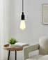 Preview: Eglo LED Lampe Smart E27 ST64 dimmbar 7,5W 806lm RGB warmweiss 3000K Zigbee Opal 110356