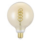 Preview: Eglo LED Lampe E27 G125 8W 806lm warmweiss 2700K Amber 110371