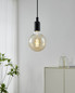 Preview: Eglo LED Lampe E27 G125 8W 806lm warmweiss 2700K Amber 110371