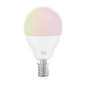 Preview: Eglo LED Lampe Smart E14 P45 dimmbar 4,9W 530lm RGB CCT warm-/tageslichtweiss 2700-6500K Zigbee Opal 110395