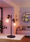 Preview: Eglo LED Lampe Smart E27 G95 dimmbar 7,5W 806lm RGB warmweiss 3000K Zigbee Klar 110407
