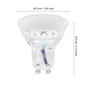 Preview: Eglo LED Strahler, Spot-Lampe Smart GU10 dimmbar 4,9W 420lm RGB CCT warm-/tageslichtweiss 2700-6500K Zigbee 110421