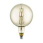 Preview: EGLO Vintage Spezial E27 LED große Globe Lampe G200 8W 3000K warmweiss dimmbar