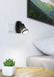 Preview: Eglo LED Steckdosenspot Parrini GU10 4,5W warmweiss 3000K Schwarz Stahl 10x7cm 300911