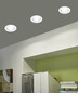 Preview: Eglo LED Einbauspot Saliceto 3-flammig dimmbar 3x 6,4W neutralweiss 4000K Weiss Aluminium Ø9cm 33391