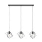 Preview: Eglo 43361 STRAITON E27 3-fach Hängeleuchte 905x240mm Schwarz
