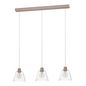 Preview: Eglo 43632 COPLEY E27 3-fach Hängeleuchte 900x200mm Roségold