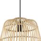Preview: Eglo 43873 GLYNEATH E27 Hängeleuchte Ø375mm Schwarz Natur