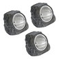 Preview: Eglo LED Solarleuchte Stazzone 12-flammig 12x 0,06W IP44 Grau 13,5x11cm 48505