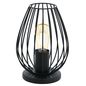 Preview: Eglo 49481 NEWTOWN E27 Tischleuchte Ø160mm Schwarz