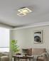 Preview: Eglo LED Deckenleuchte Savatarila-Z Smart dimmbar 21,6W RGB CCT warm-/tageslichtweiss 2700-6500K Zigbee Weiss Stahl 45x45cm 900023