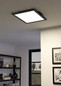 Preview: Eglo LED Deckenleuchte Salobrena-Z Smart dimmbar 15,3W CCT warm-/tageslichtweiss 2700-6500K Zigbee Schwarz Aluminium 30x30cm 900049